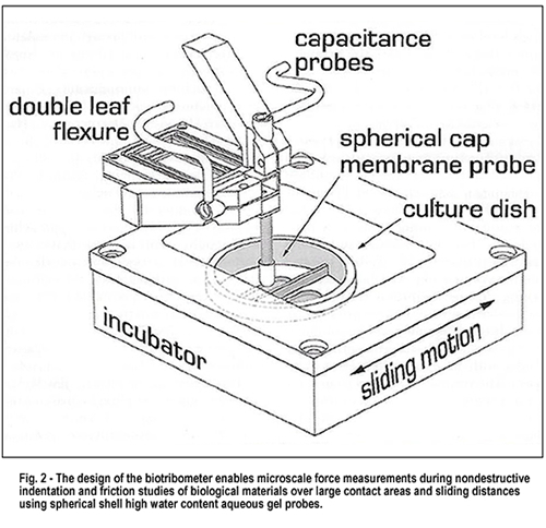 Biotribometer schematic